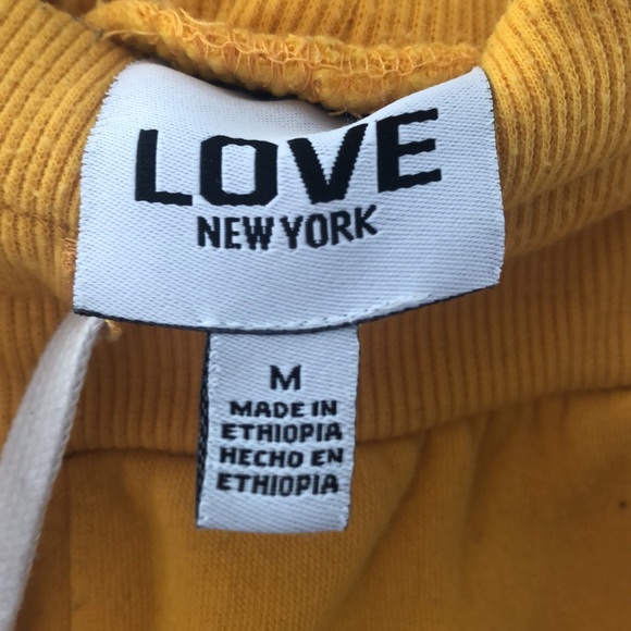 Yellow and white sweatpants - Picture 3 of 3